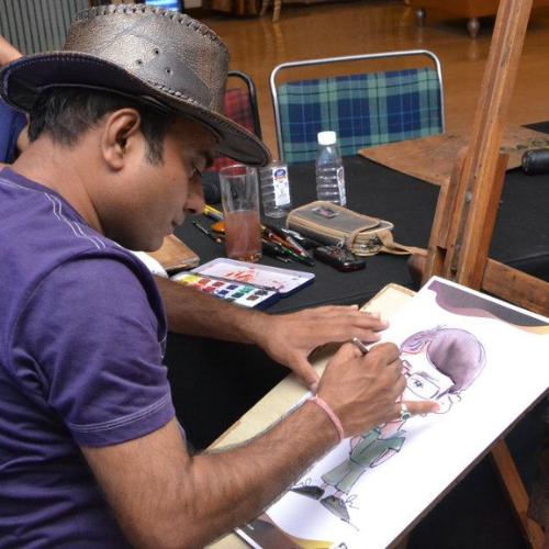 Read more about the article Karan Caricature